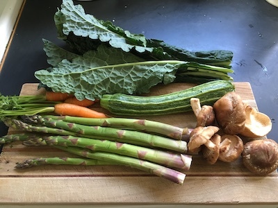 Stir fry veggies